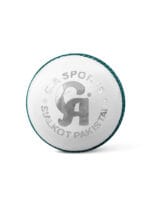 CA TEST STAR WHITE Leather Ball - Premium Quality for Sports