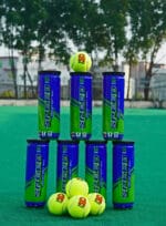 CA SPEED Cricket Tennis Ball Tape Ball (Pack of 3) - Durable High-Performance Cricket Balls for Training