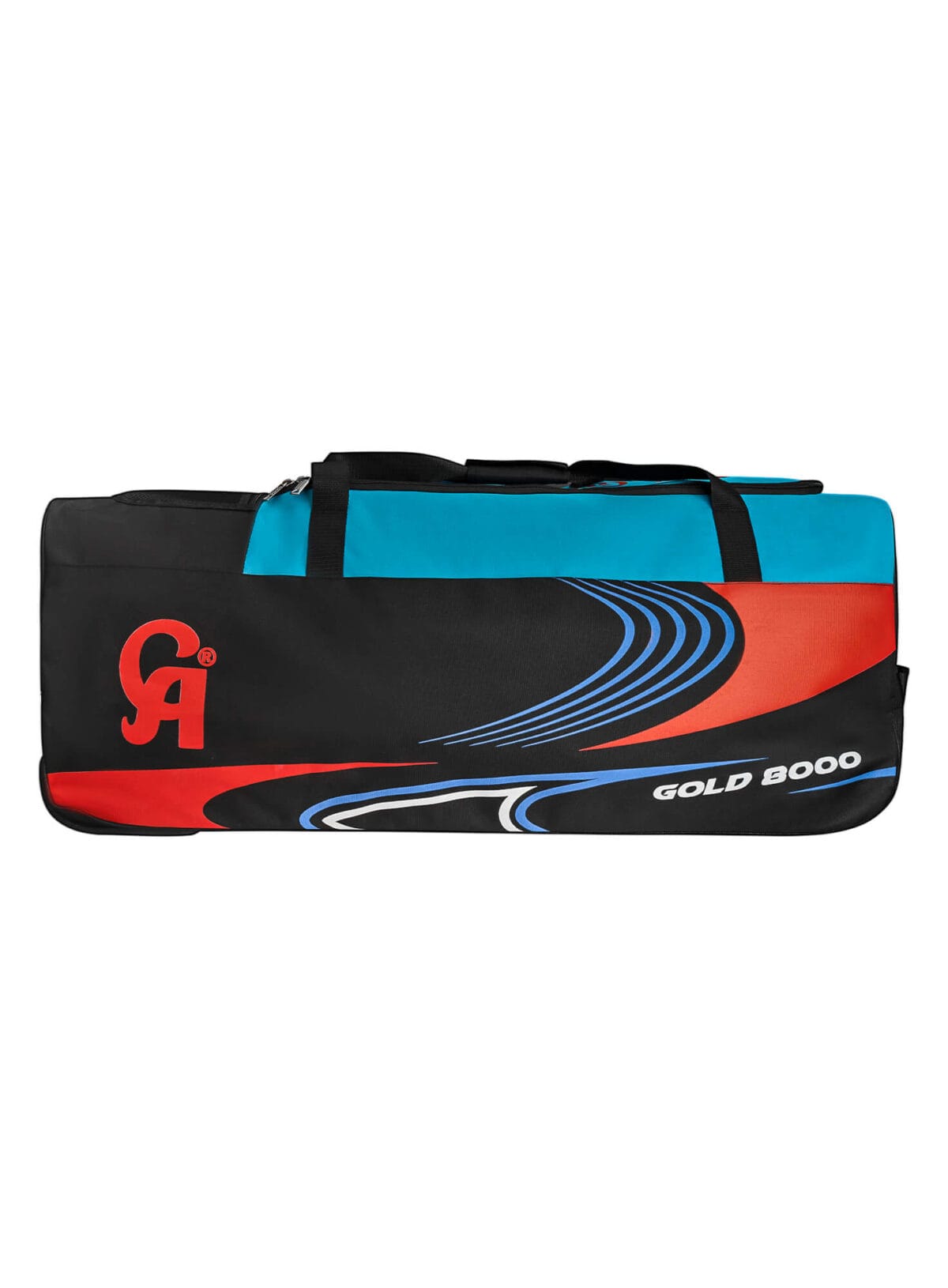 CA Gold 8000 KIT BAG with Wheel – Spacious, Durable Cricket Bag with Smooth Wheels and Telescopic Handle