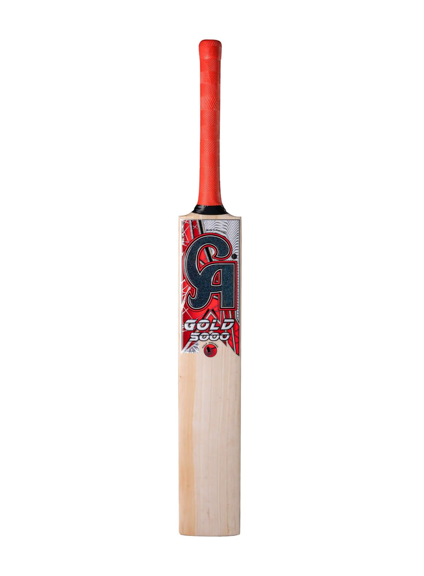 CA GOLD 5000 English Willow Leather Ball Cricket Bat