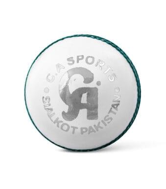 CA ATTACK WHITE Leather Ball - Premium Quality Sports Ball for Maximum Performance