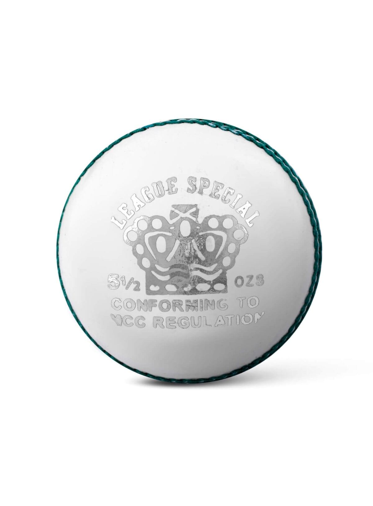 CA LEAGUE SPECIAL WHITE Leather Ball - Durable and High-Quality Sports Equipment