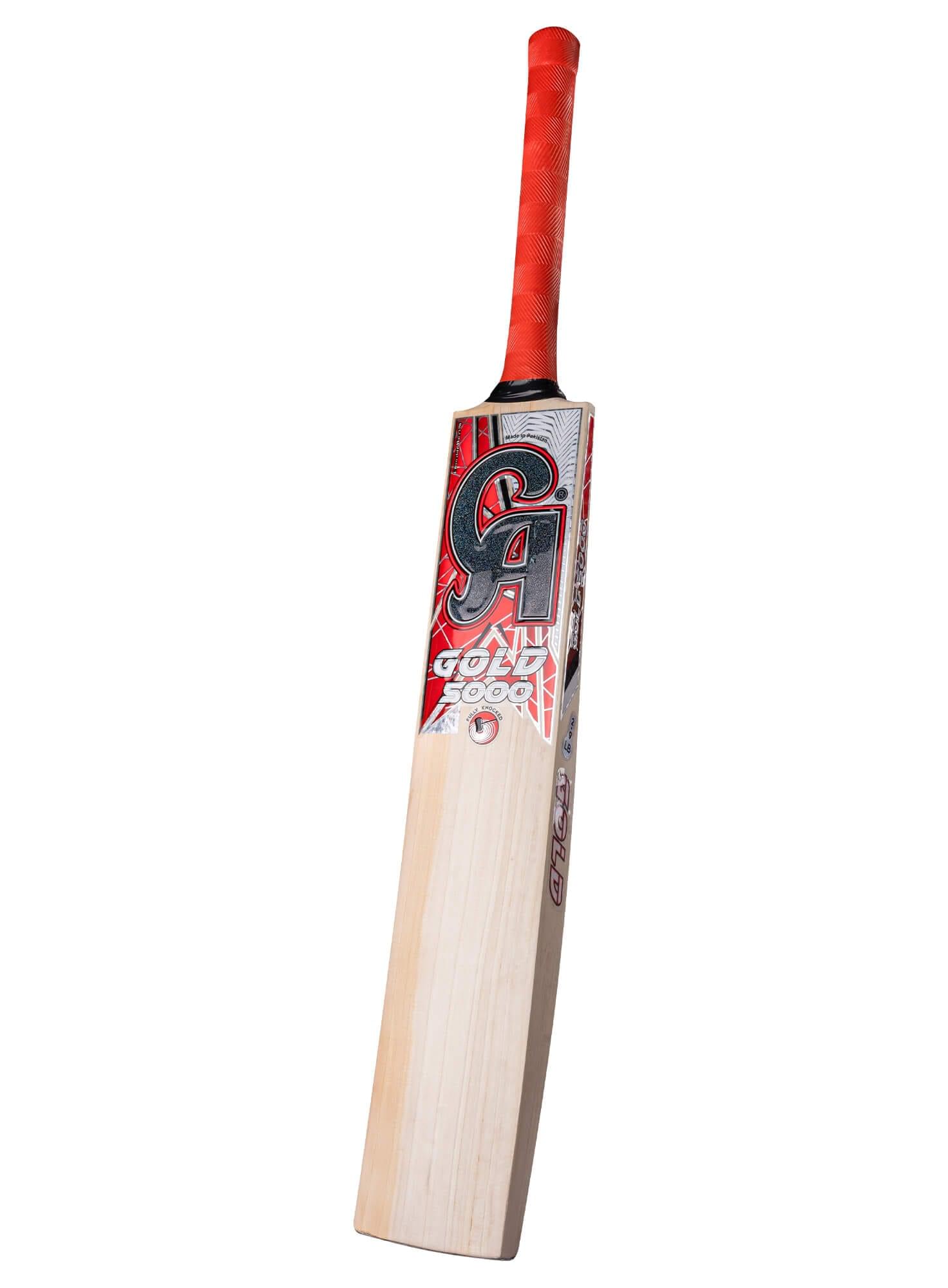 CA GOLD 5000 English Willow Leather Ball Cricket Bat