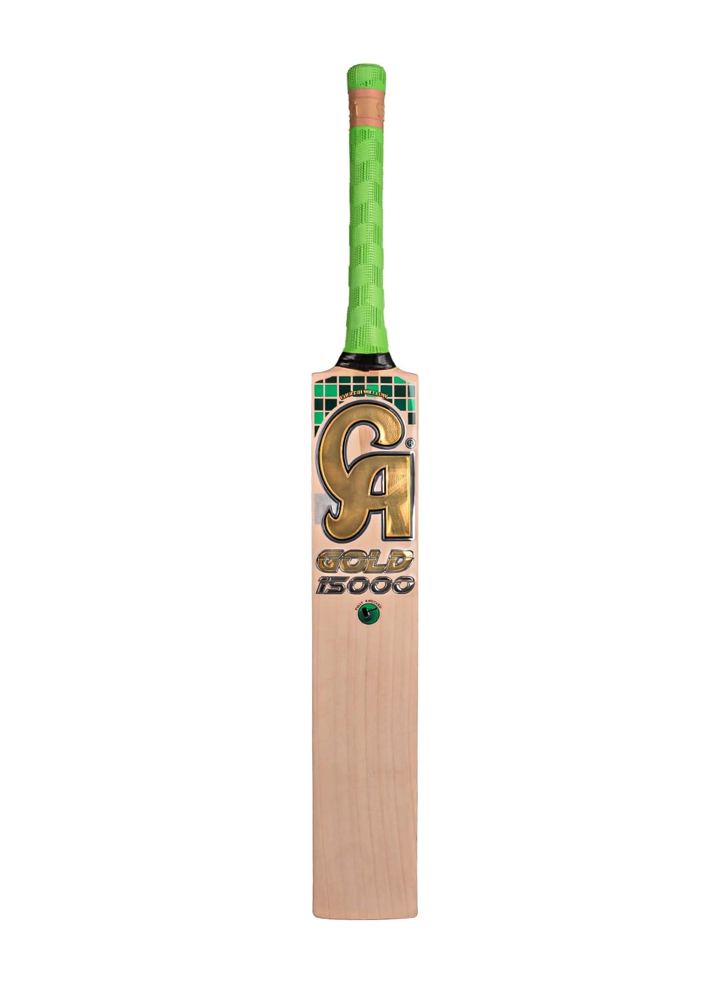 CA GOLD 15000 English Willow Leather Hard Ball Cricket Bat